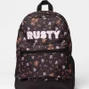 Shop Academy Floral Patterned Backpack Girls Womens Backpacks