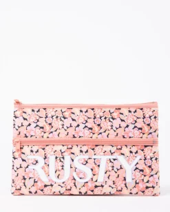Store Academy Floral Printed Pencil Case Girls Kids Accessories
