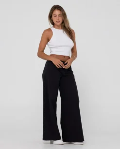 Outlet Amelia Knit Racer Crop Tank Top Womens Tees & Tanks