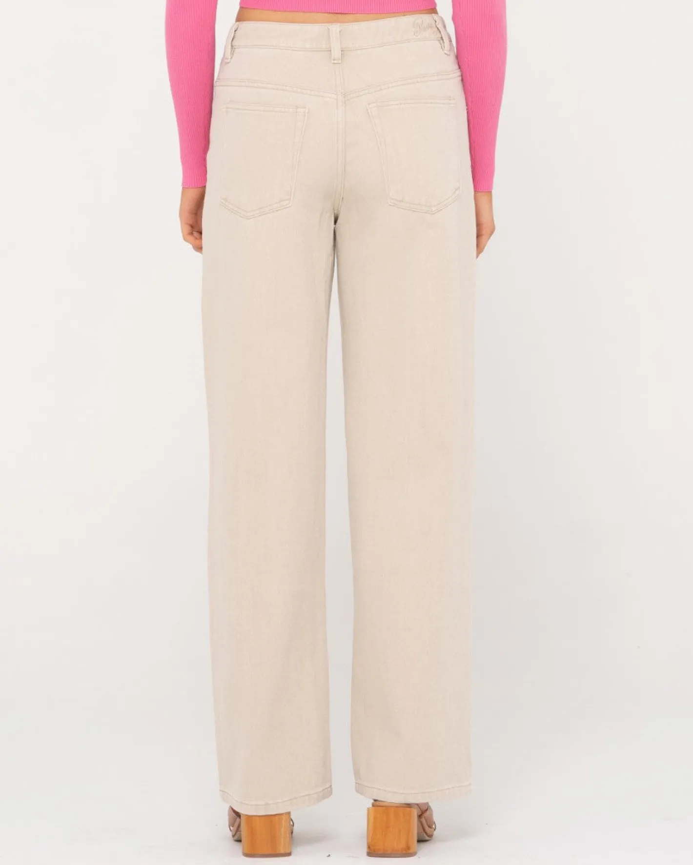 Store Archer Mid Rise Wide Leg Jean Womens Pants