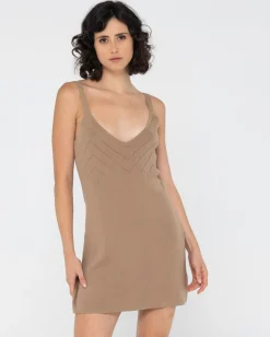 Sale Aubrey Knitted Dress Womens Mini Dresses