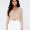 Flash Sale Avalon Long Sleeve Cardigan Knit Top Womens Fashion Tops