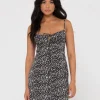 Cheap Balnear Floral Slip Mini Dress Womens Mini Dresses