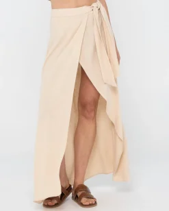 Cheap Banks Wrap Maxi Skirt Womens Skirts