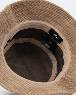 Clearance Big Wale Cord Bucket Hat Mens Caps & Hats
