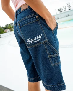 Best Billie Low Rise Carpenter Jort Womens Denim