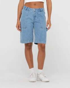 Online Billie Low Rise Carpenter Jort Womens Denim