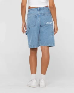 New Billie Low Rise Carpenter Jort Womens Shorts