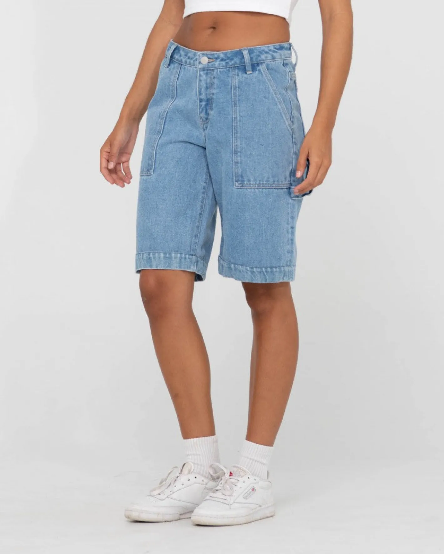 Online Billie Low Rise Carpenter Jort Womens Denim