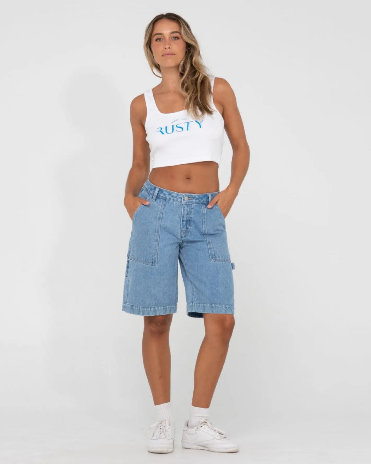 New Billie Low Rise Carpenter Jort Womens Shorts