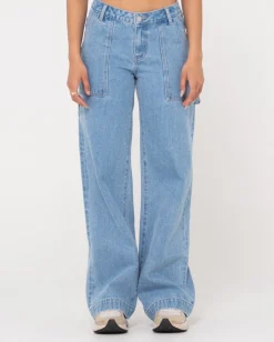 Clearance Billie Low Rise Denim Carpenter Jean Womens Denim