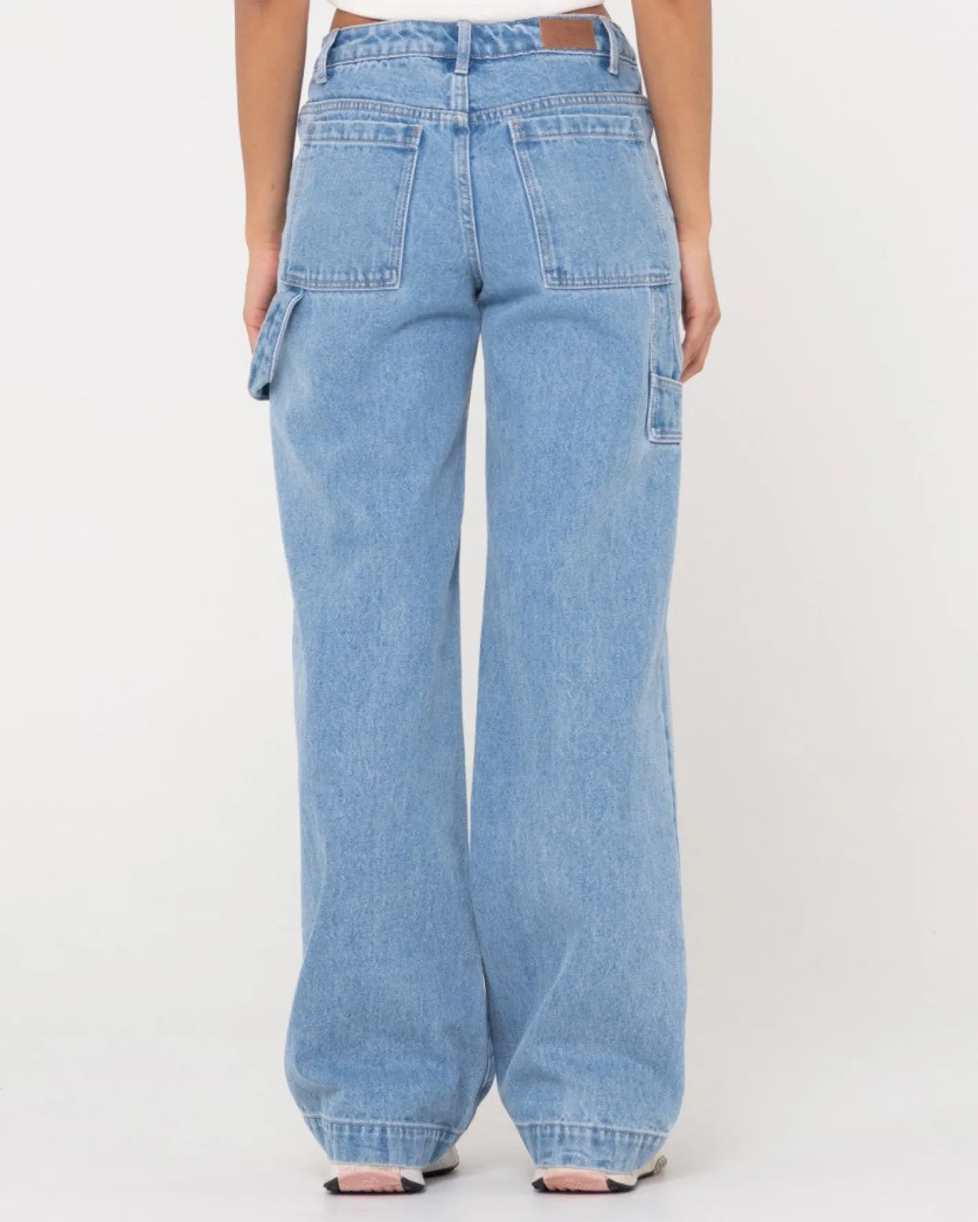 Clearance Billie Low Rise Denim Carpenter Jean Womens Denim