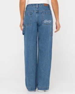 Hot Billie Low Rise Denim Carpenter Jean Womens Pants