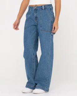 Flash Sale Billie Low Rise Denim Carpenter Jean Womens Denim