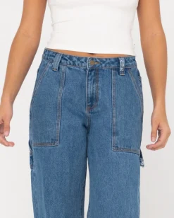 Hot Billie Low Rise Denim Carpenter Jean Womens Pants