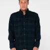 Store Black Watch Long Sleeve Flannel Shirt Mens Shirts