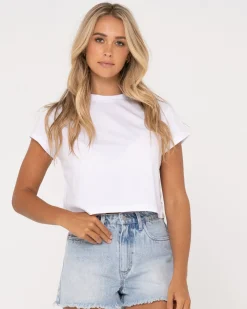 Shop Blanks Baby Tee Womens Tees & Tanks