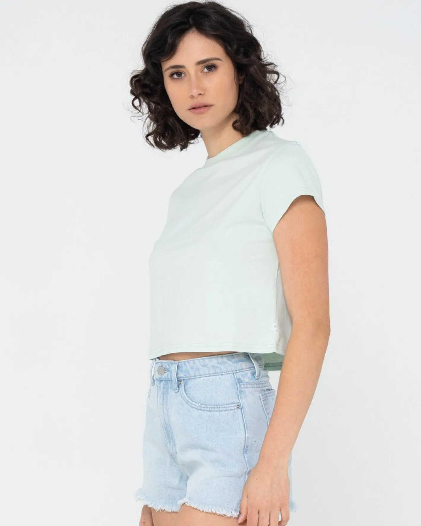 Flash Sale Blanks Baby Tee Womens Tees & Tanks
