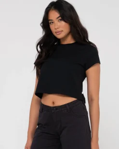 Hot Blanks Baby Tee Womens Tees & Tanks