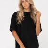 Clearance Blanks Boyfriend Fit Tee Womens Tees & Tanks