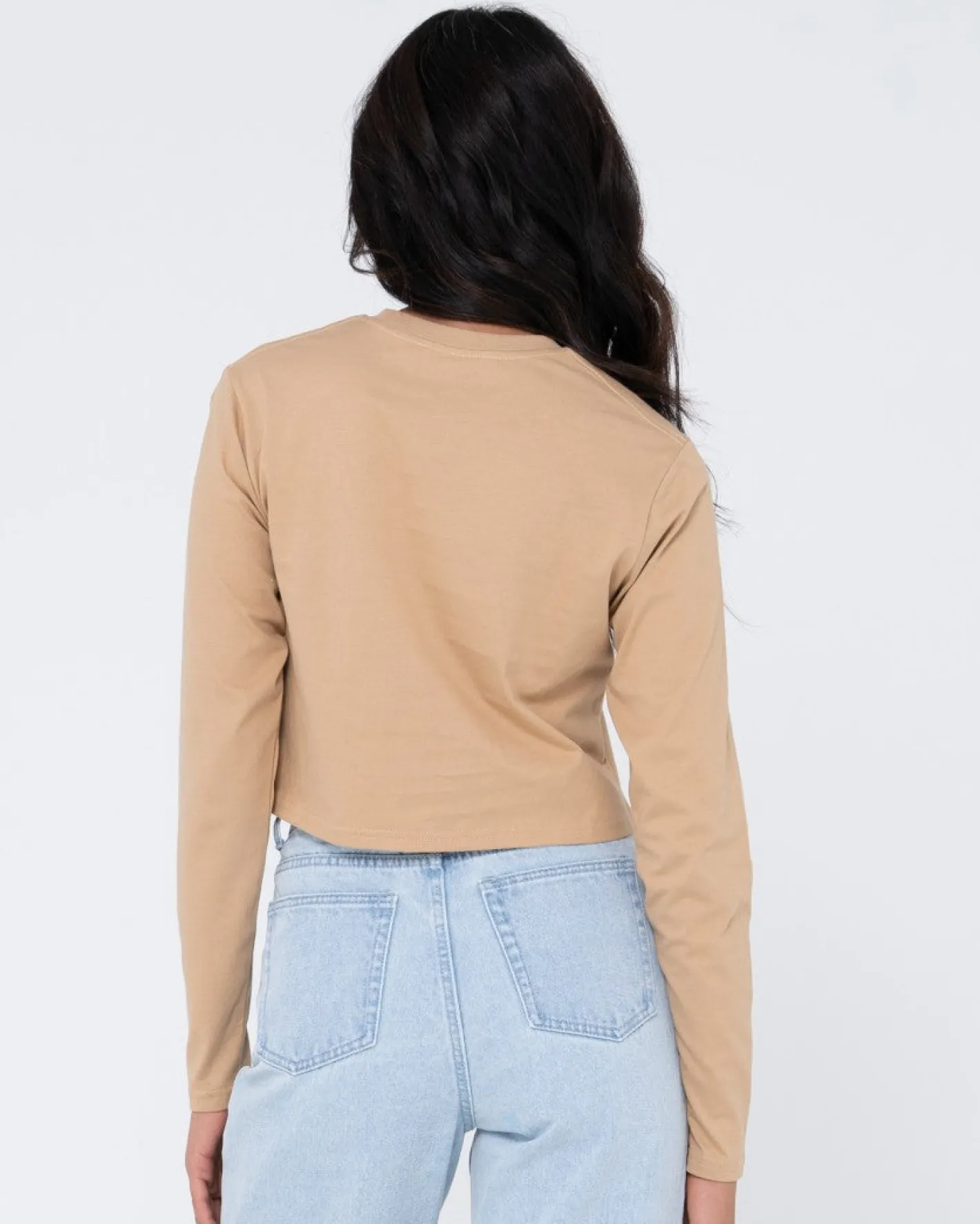 Shop Blanks Long Sleeve Baby Tee Womens Tees & Tanks