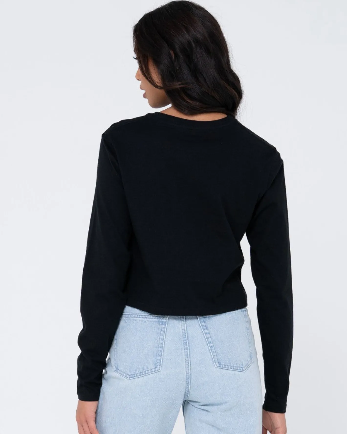 New Blanks Long Sleeve Baby Tee Womens Basics From 2 For $50*