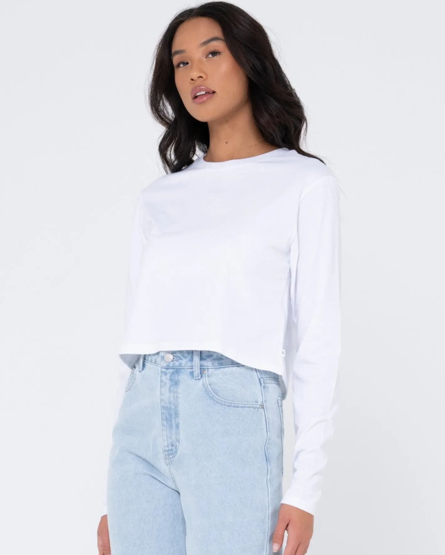 New Blanks Long Sleeve Baby Tee Womens Basics From 2 For $50*