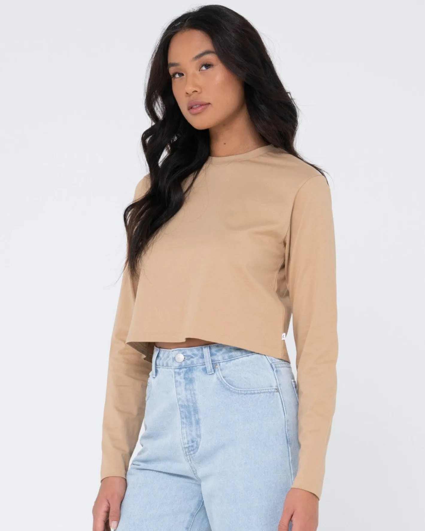 Online Blanks Long Sleeve Baby Tee Womens Basics From 2 For $50*