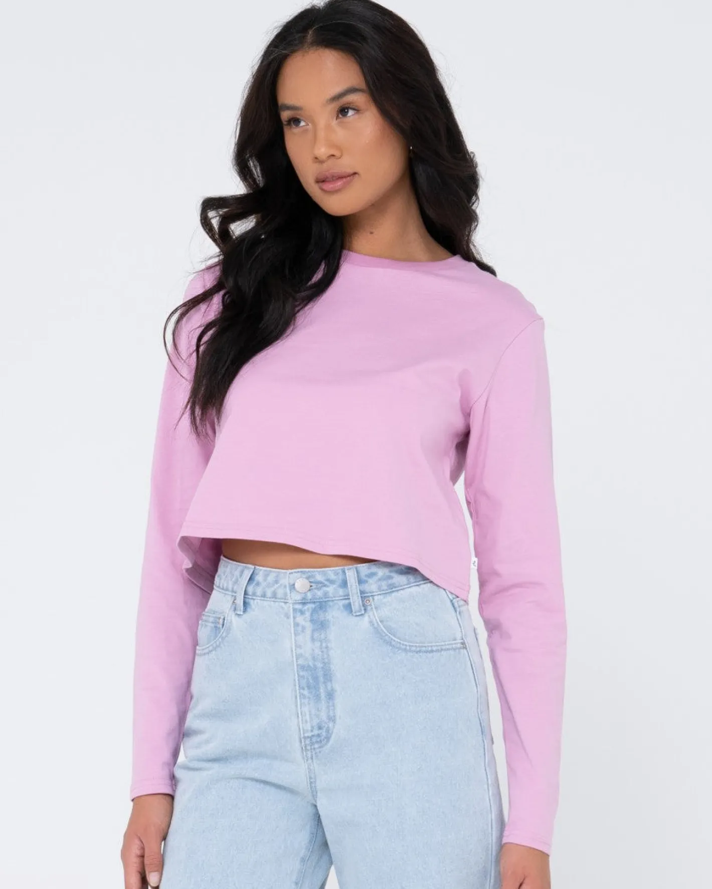 Store Blanks Long Sleeve Baby Tee Womens Tees & Tanks