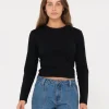 Online Blanks Long Sleeve Skimmer Tee Womens Tees & Tanks