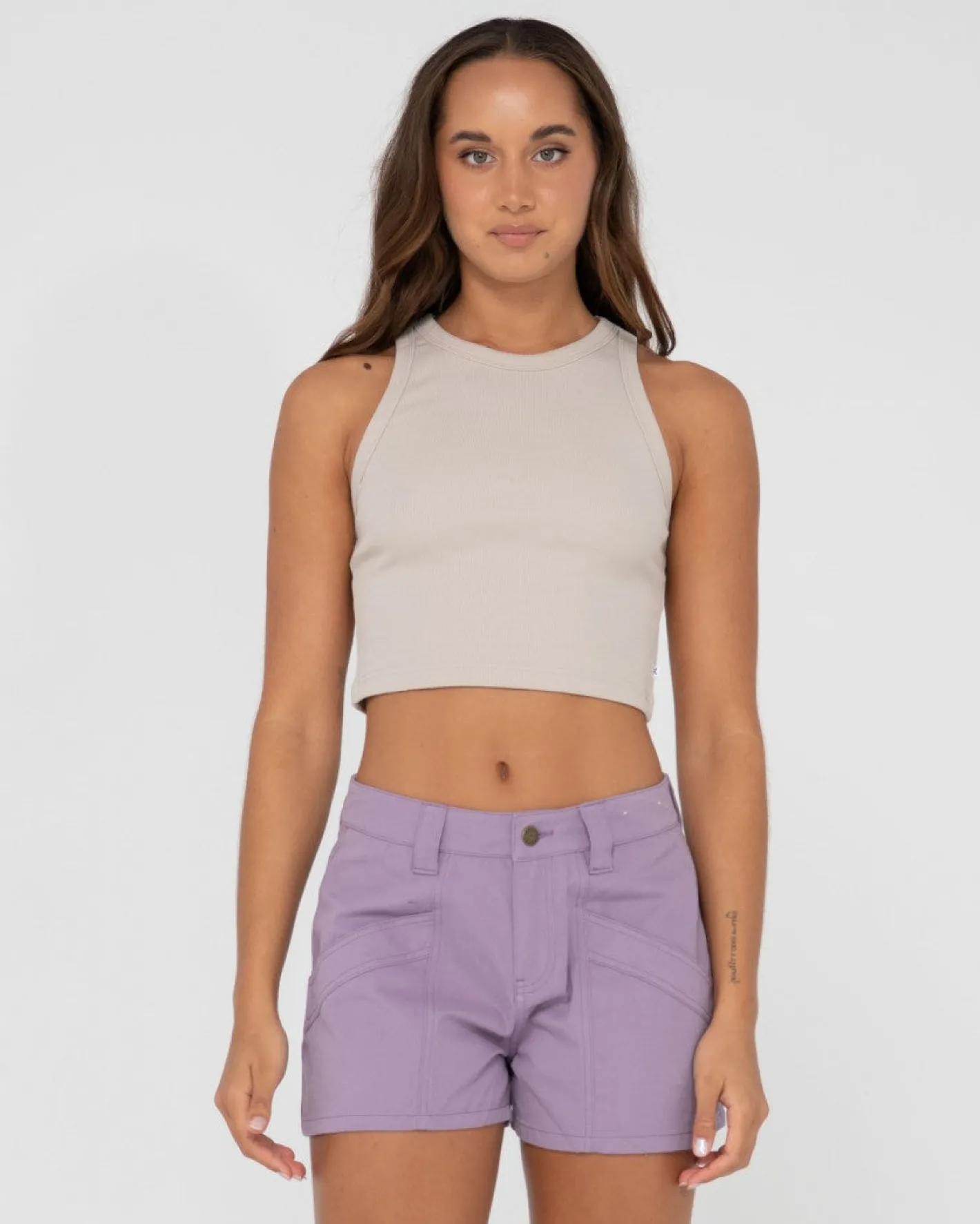 Fashion Blanks Racer Tank Top Womens Tees & Tanks