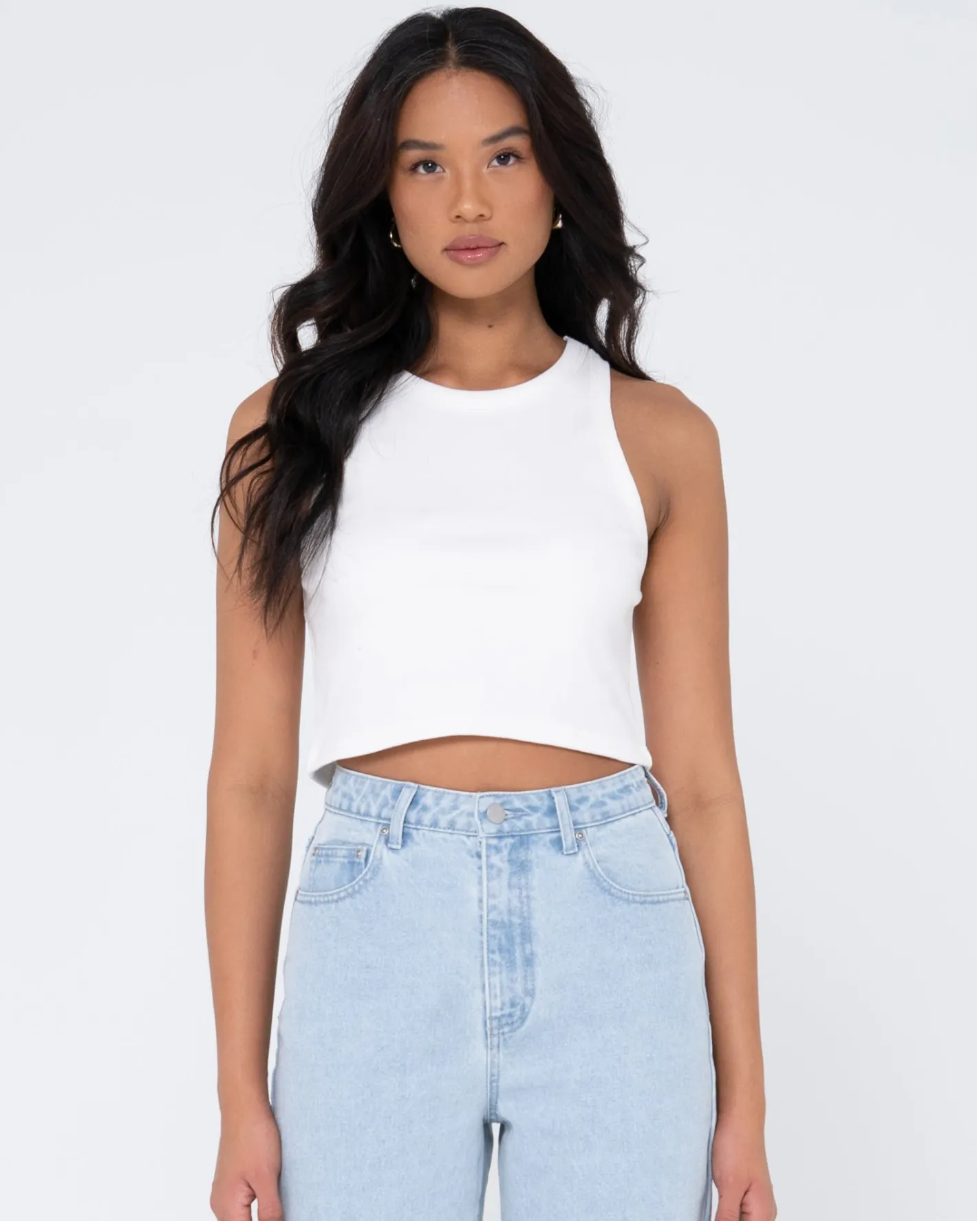 Outlet Blanks Racer Tank Top Womens Basics From 2 For $50*