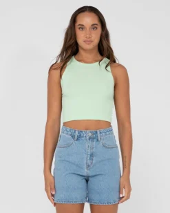 New Blanks Racer Tank Top Womens Tees & Tanks