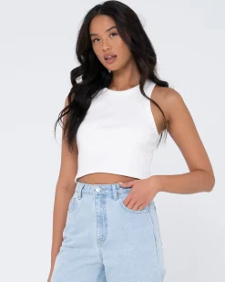 Best Blanks Racer Tank Top Womens Tees & Tanks