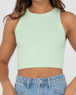 New Blanks Racer Tank Top Womens Tees & Tanks