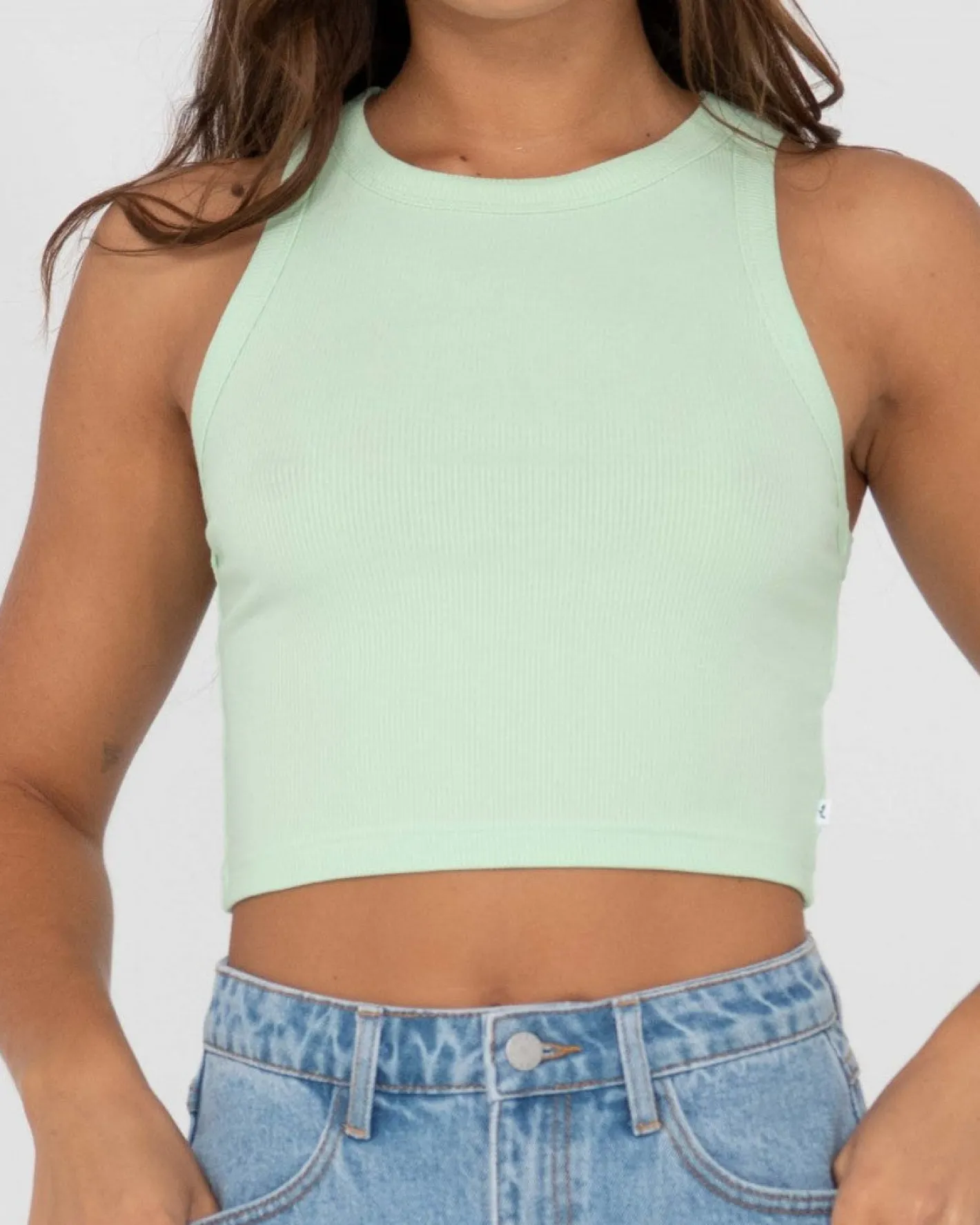 New Blanks Racer Tank Top Womens Tees & Tanks