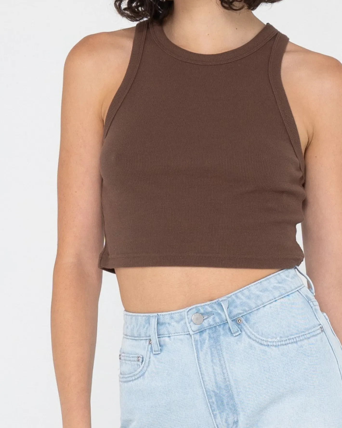 New Blanks Racer Tank Top Womens Tees & Tanks