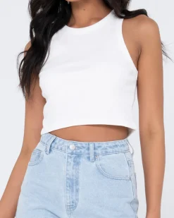 Outlet Blanks Racer Tank Top Womens Basics From 2 For $50*