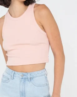 Flash Sale Blanks Racer Tank Top Womens Tees & Tanks