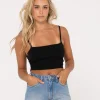 New Blanks Slim Fit Cami Womens Fashion Tops
