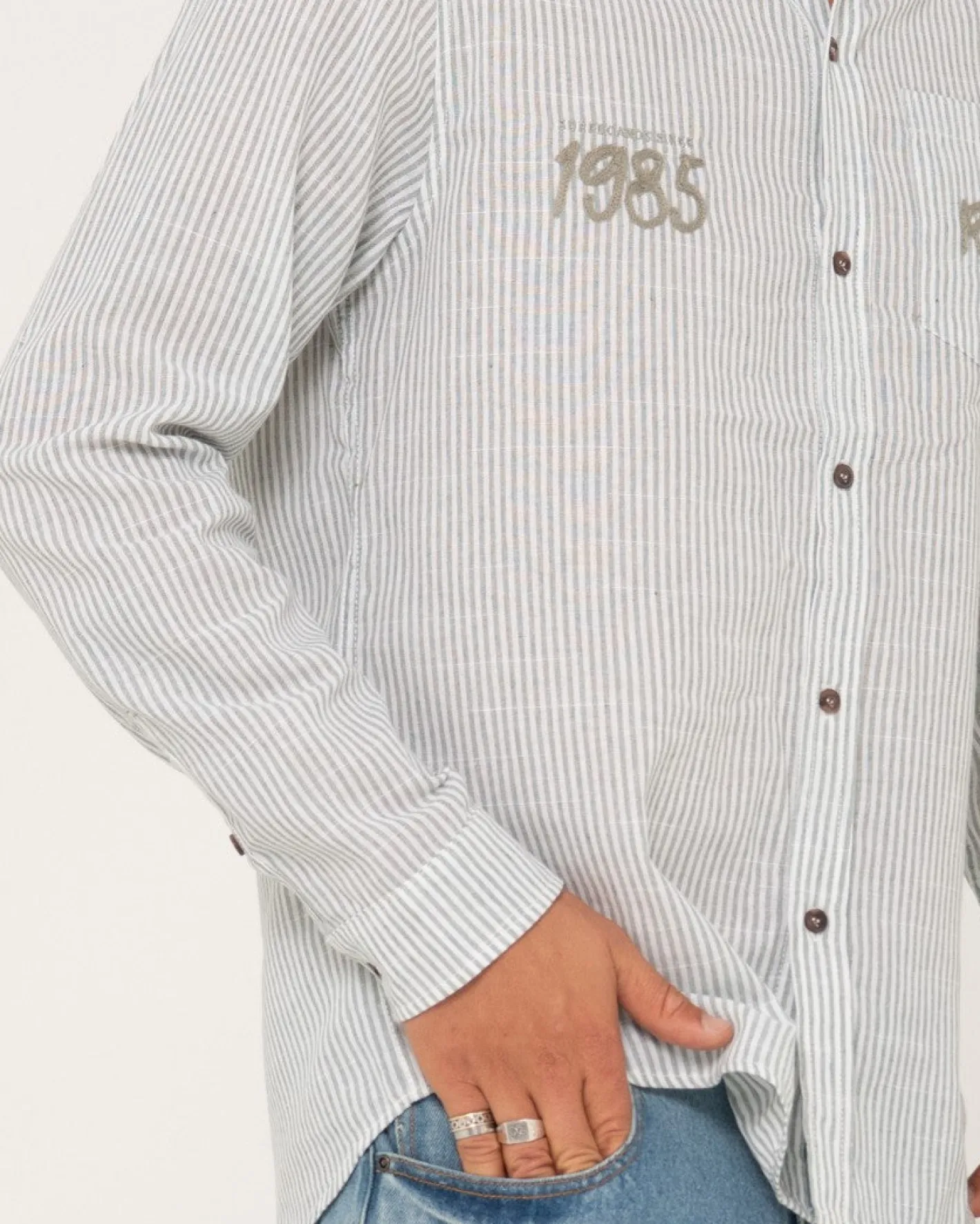 Flash Sale Boat Day Linen Long Sleeve Shirt Mens Shirts