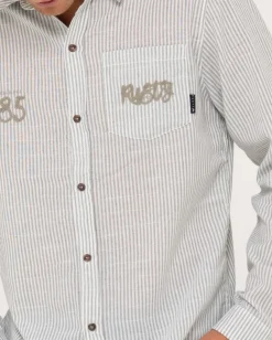 Flash Sale Boat Day Linen Long Sleeve Shirt Mens Shirts