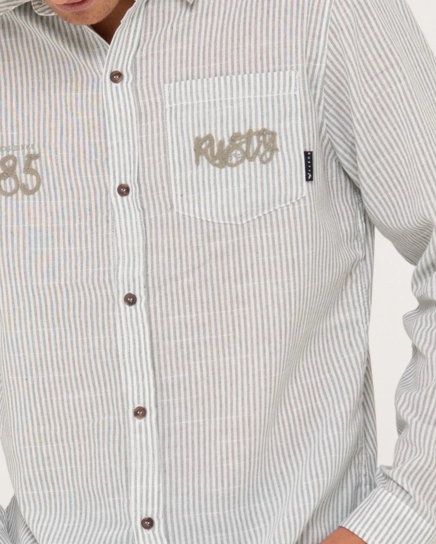 Flash Sale Boat Day Linen Long Sleeve Shirt Mens Shirts