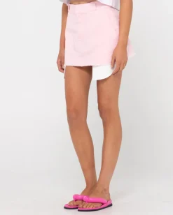 Discount Bobbi Mid Rise Mini Skirt Womens Skirts
