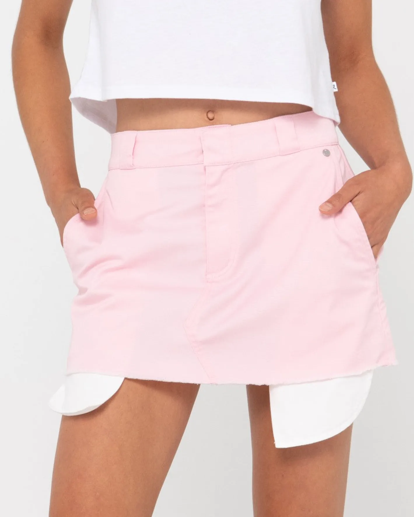 Discount Bobbi Mid Rise Mini Skirt Womens Skirts