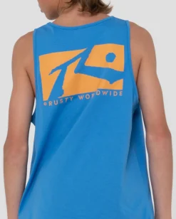 Cheap Boxed In Tank Boys Kids Tops