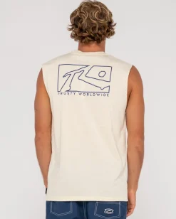 New Boxed Out Muscle Mens Tanks & Muscles