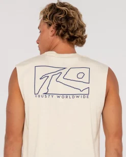 New Boxed Out Muscle Mens Tanks & Muscles
