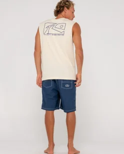 New Boxed Out Muscle Mens Tanks & Muscles