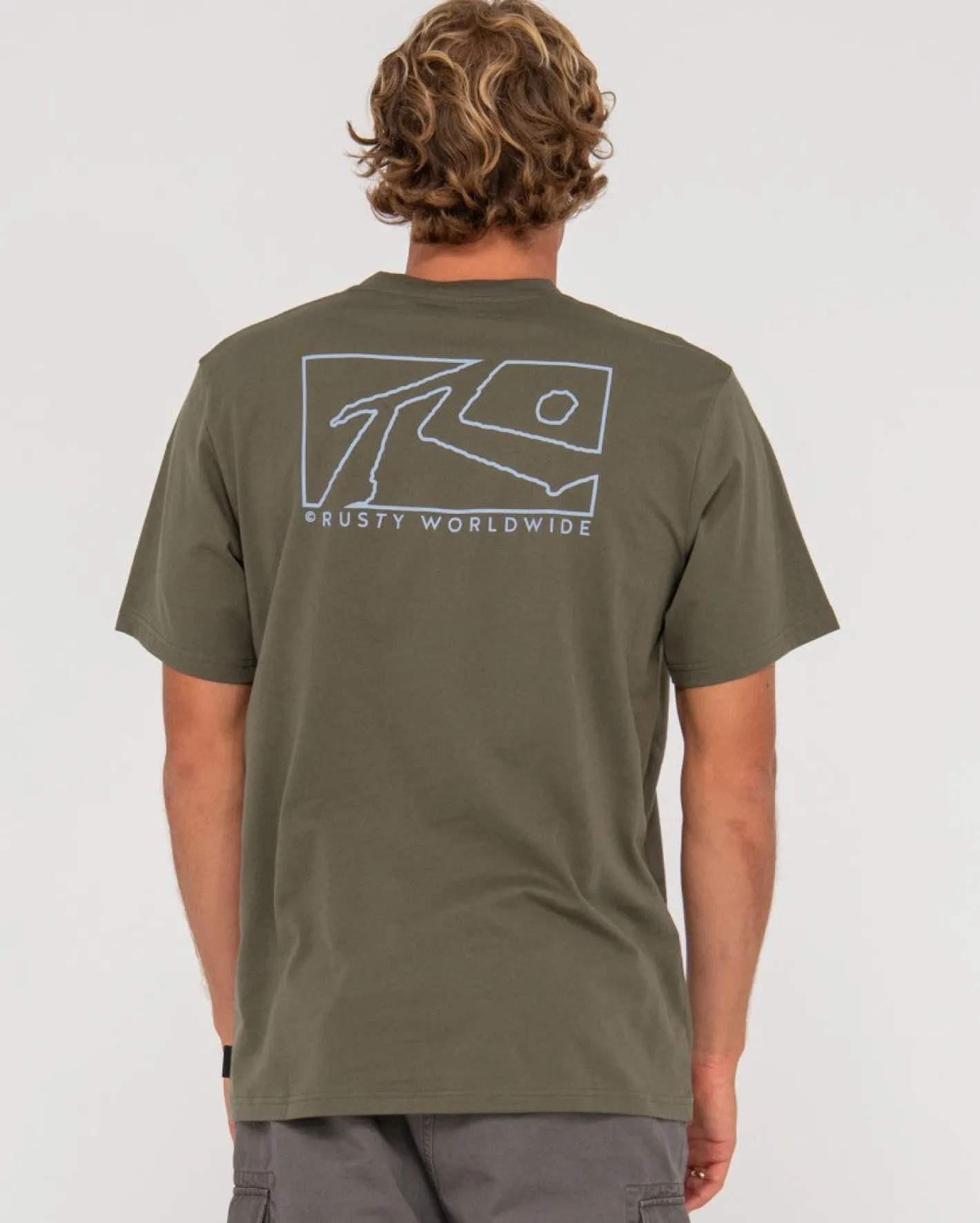 Best Boxed Out Short Sleeve Graphic Tee Mens Tees